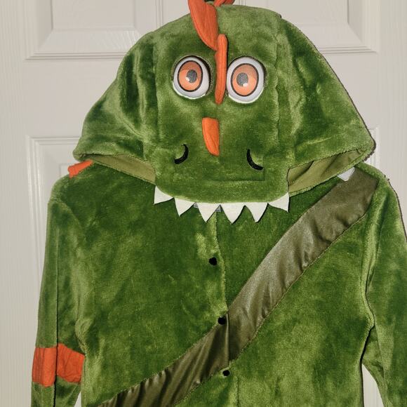 Fortnite Kids Spirit Halloween Costume - Excellent Size Kids 8-12 "Rex" - Picture 2 of 16